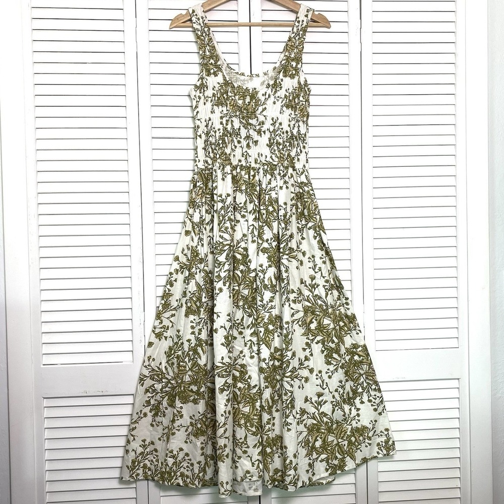 Anthropologie Meadow Rhodes Sz XL Maxi Dress Cottage Romantic Coquette Feminine - Picture 4 of 7